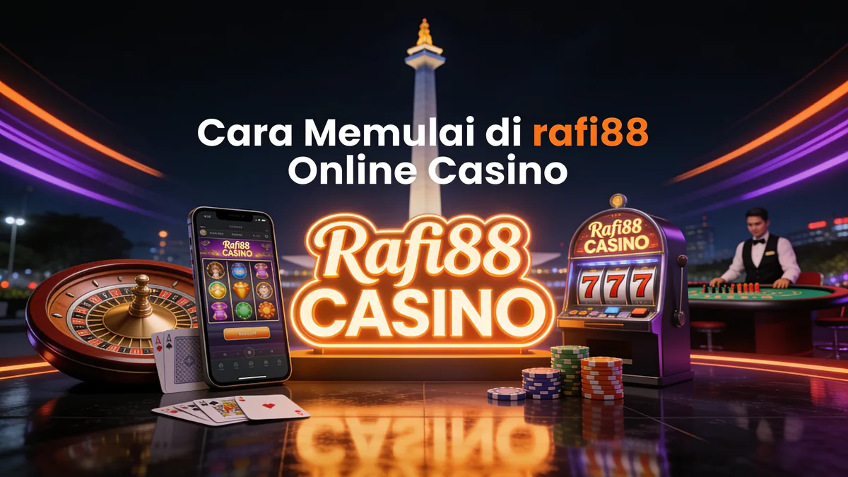 Cara Memulai di rafi88 Online Casino untuk pemain di Indonesia